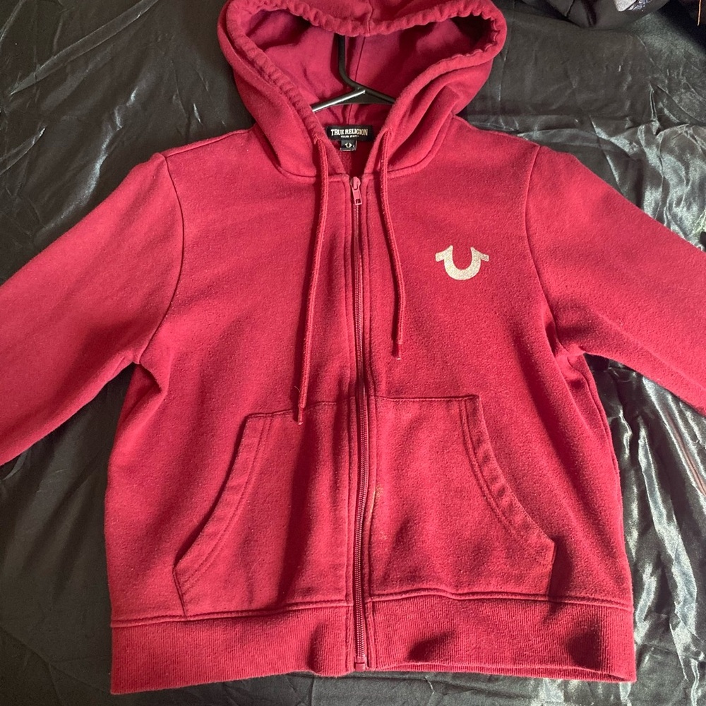 True Religion Women’s Zip Up Hoodie
